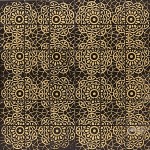 Lithos Mosaico Italia Passion 50 NERO - gold